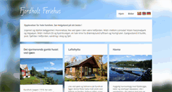 Desktop Screenshot of fjordholt.no