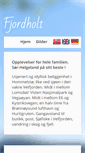 Mobile Screenshot of fjordholt.no